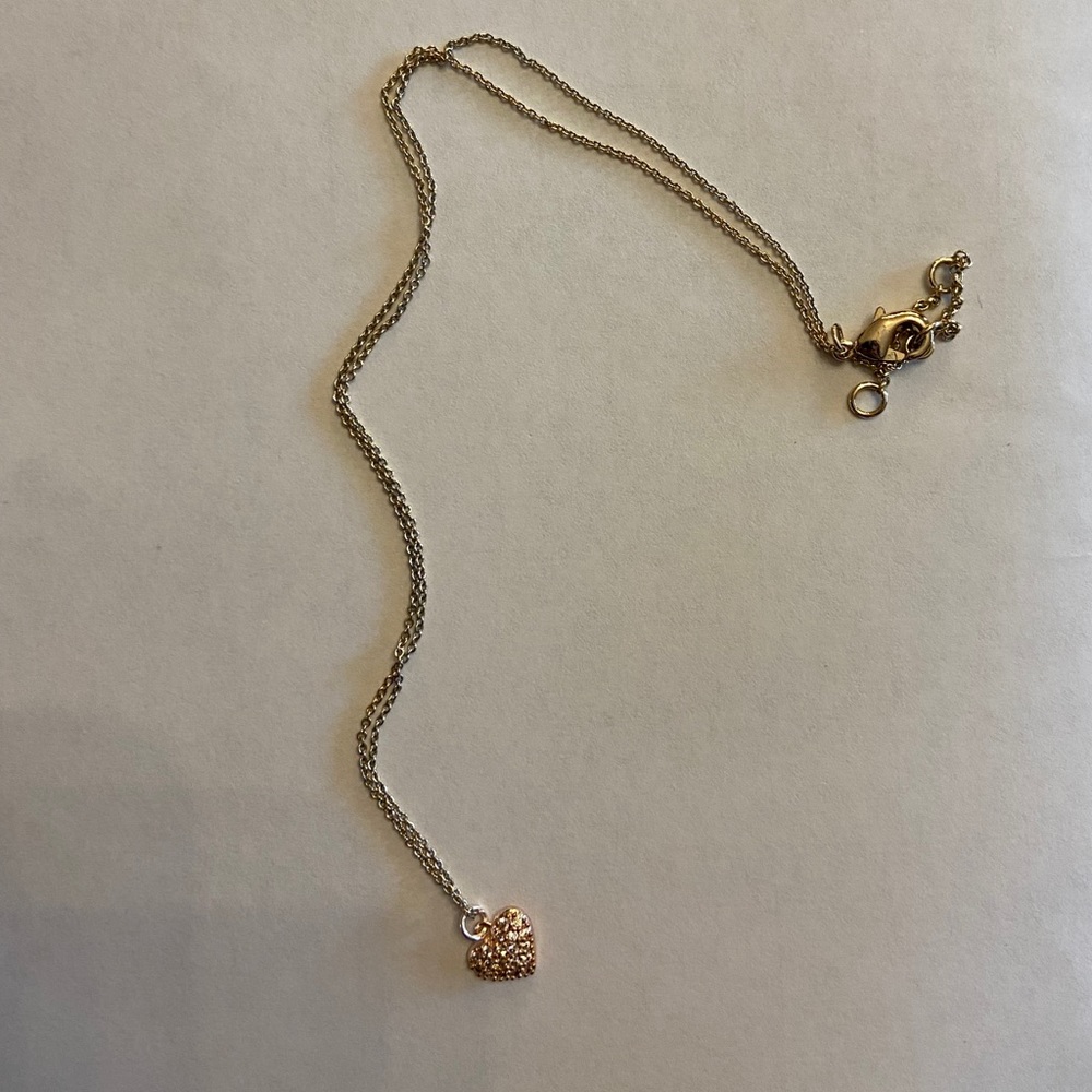 Handmade Heart Charm Necklace